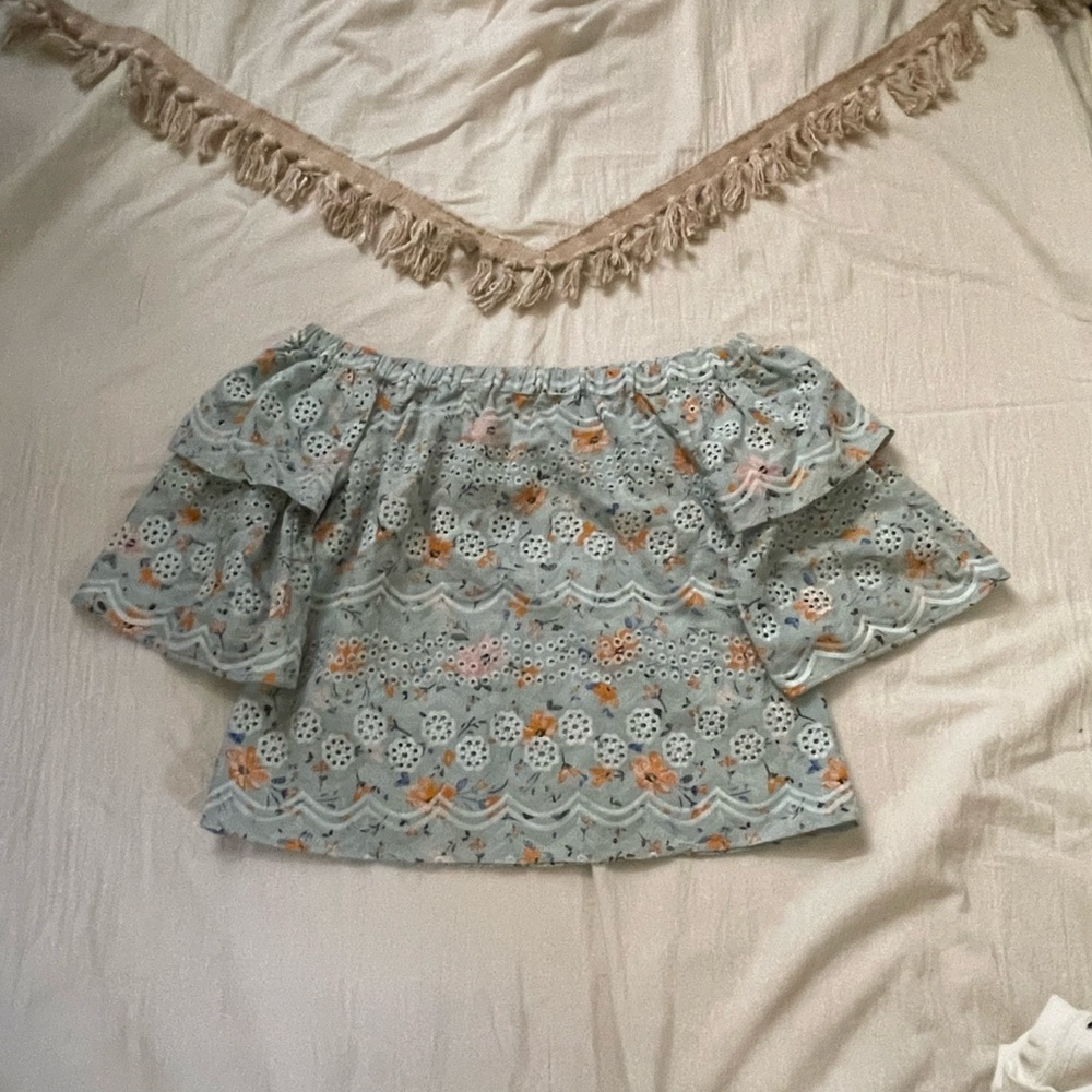 Anthropologie Off the shoulder top
